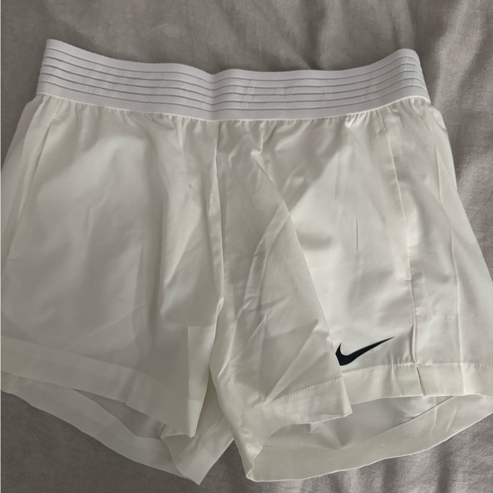 Nike Dri-FIT White Shorts